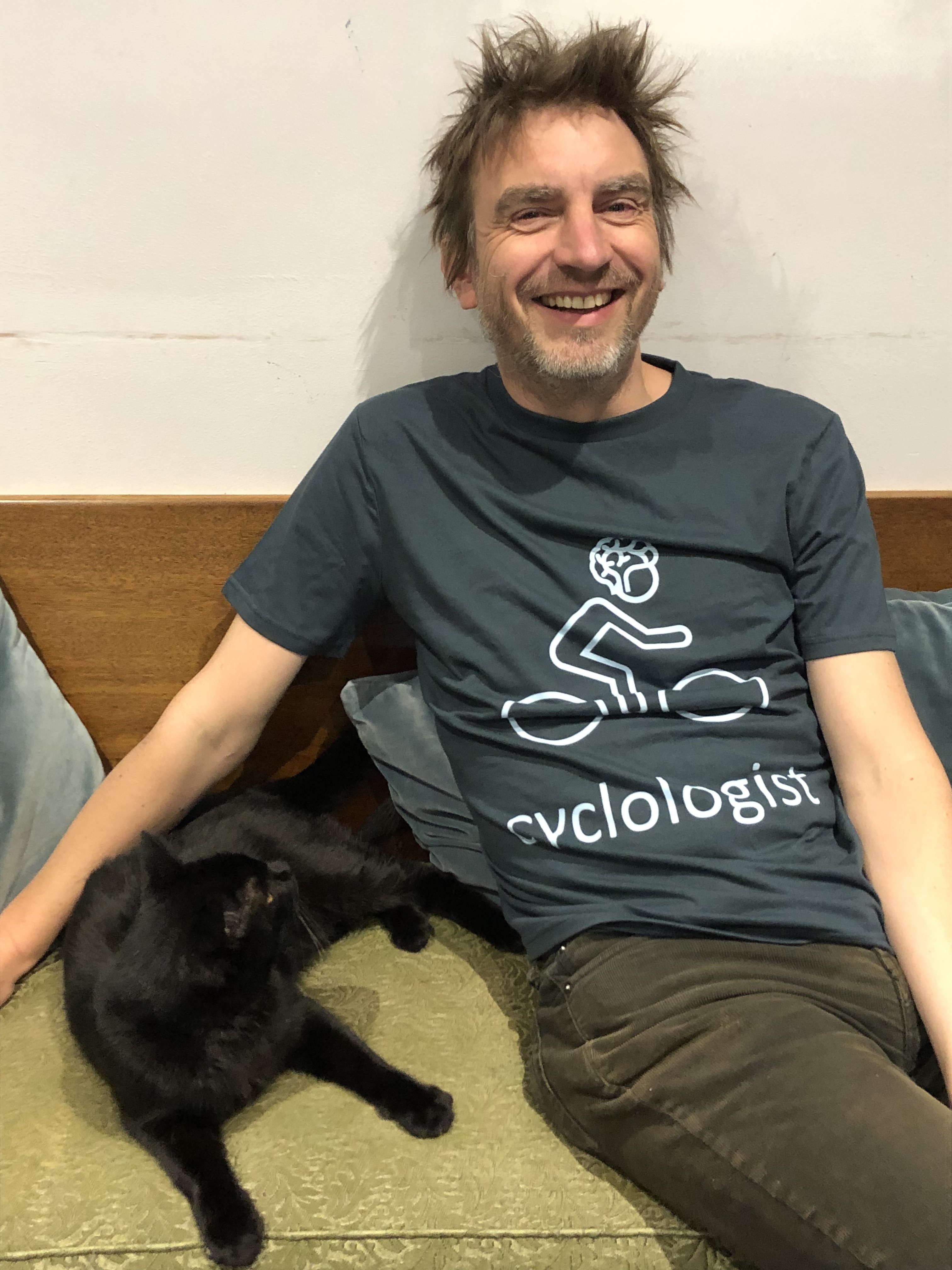chris is a cyclologist, with gauss